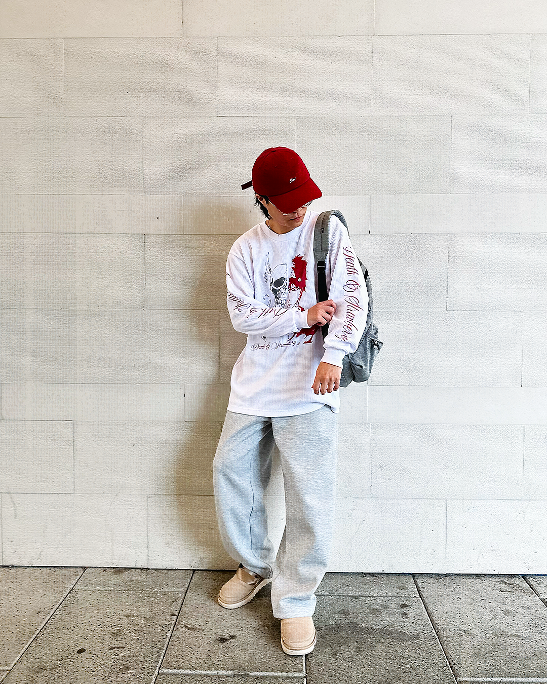 Death & Strawberry White Thermal