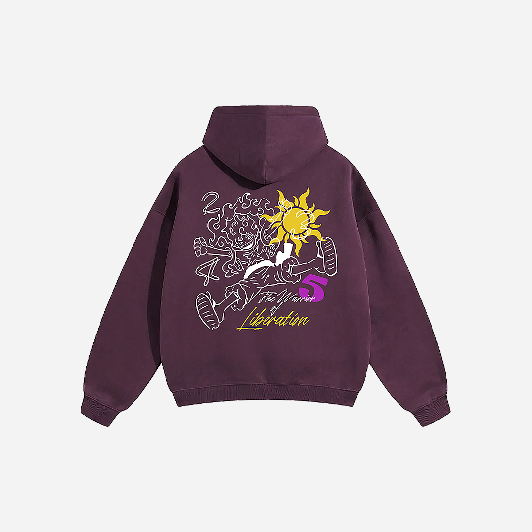 G5 Sun God Plum Purple Hoodie