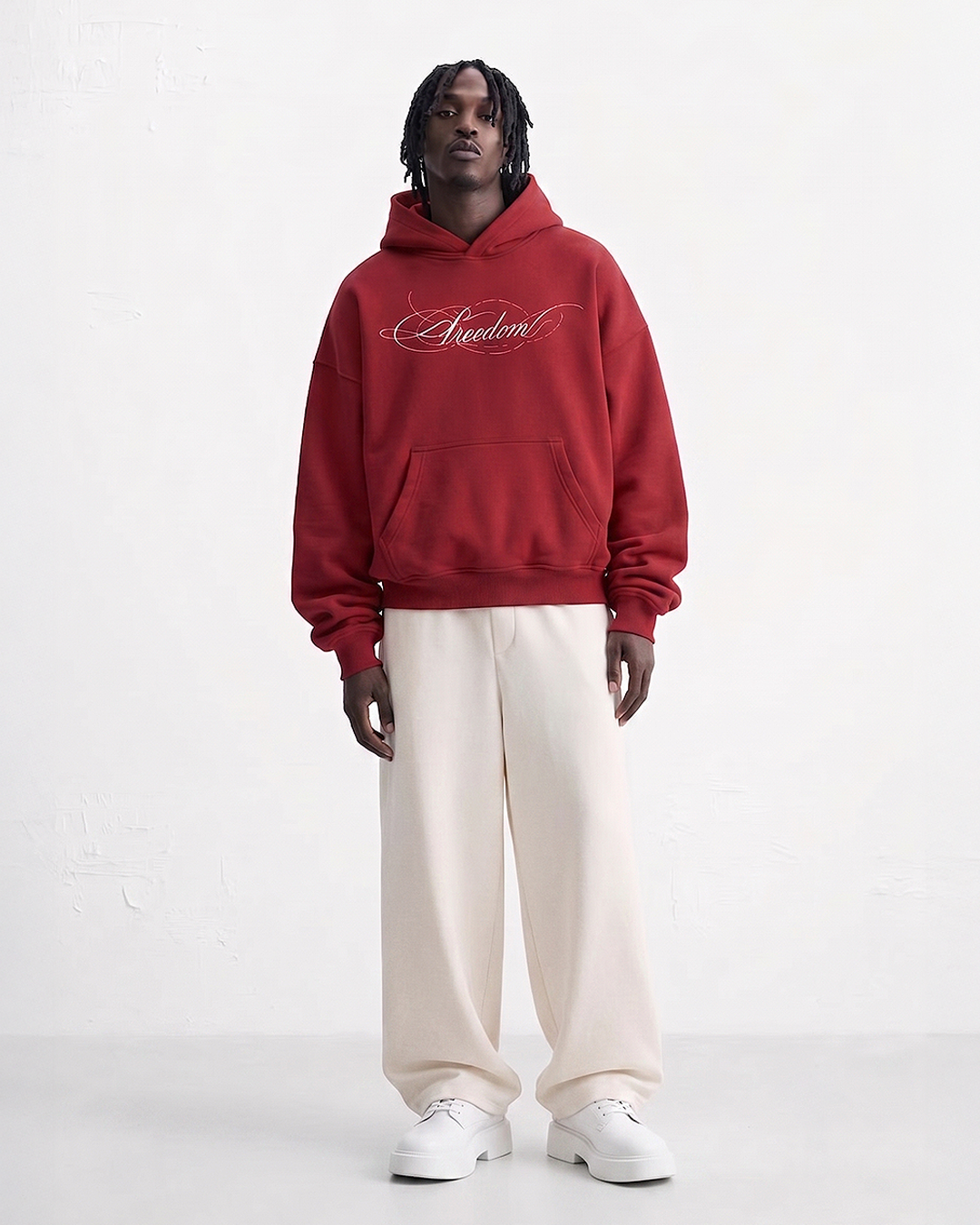 G5 Sun God Crimson Red Hoodie