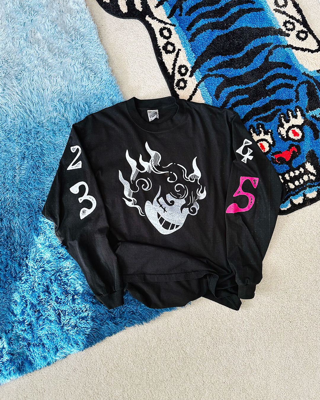 G-5 Sun God Black Long Sleeve Shirt