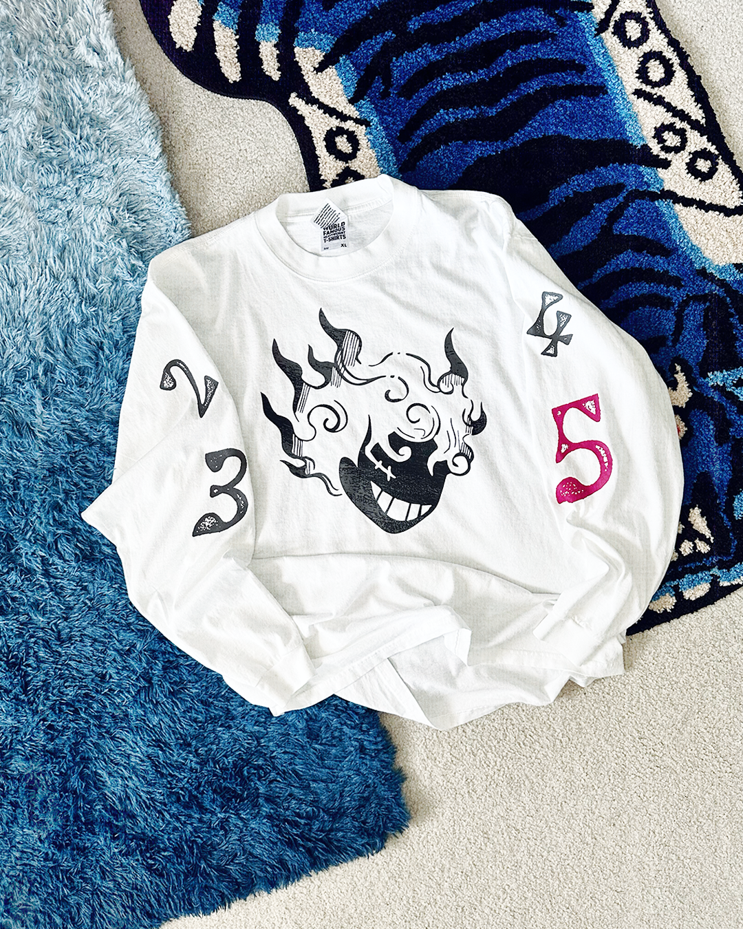 G-5 Sun God White Long Sleeve Shirt