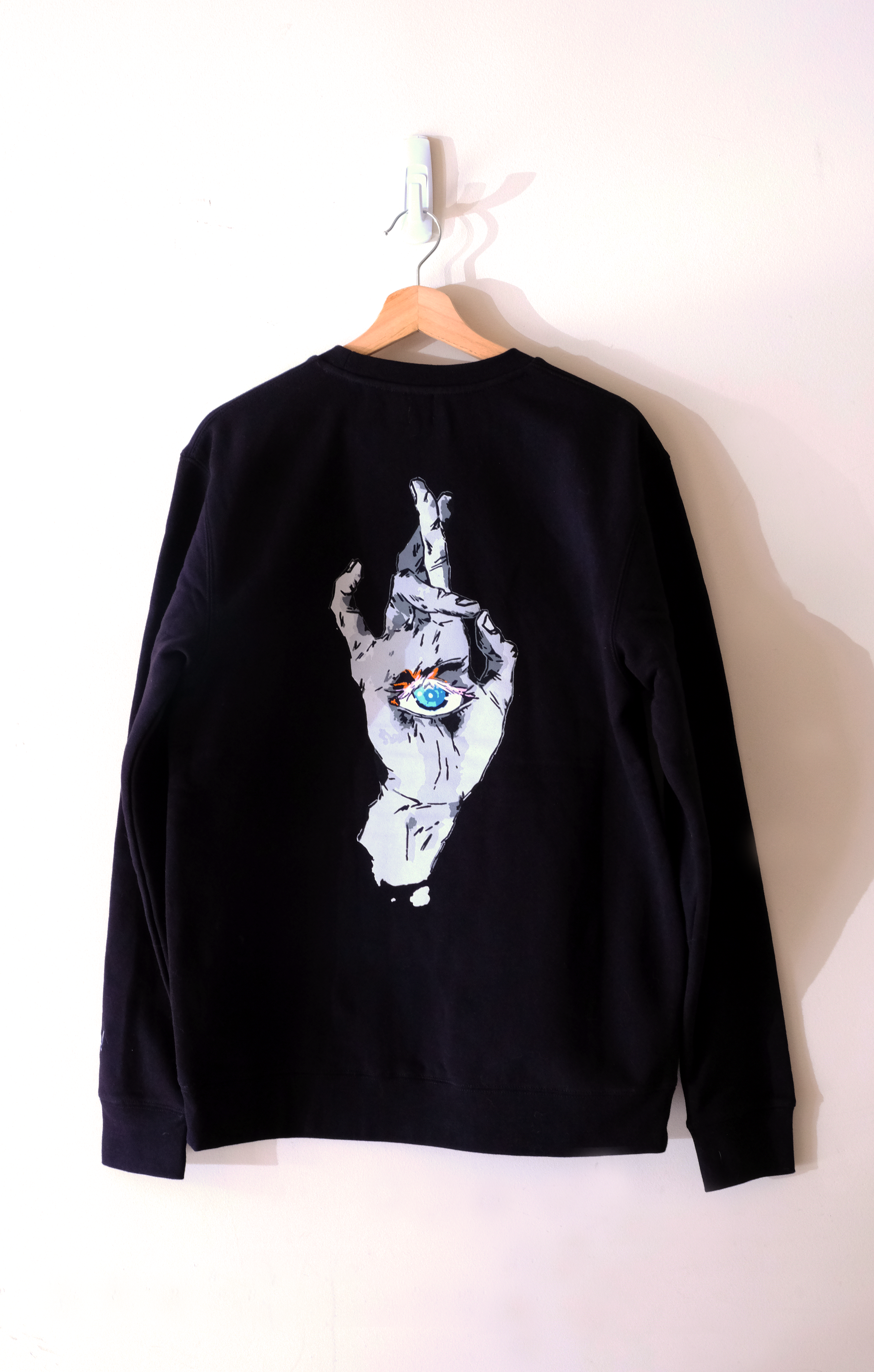 Limitless Black Crewneck Sweater