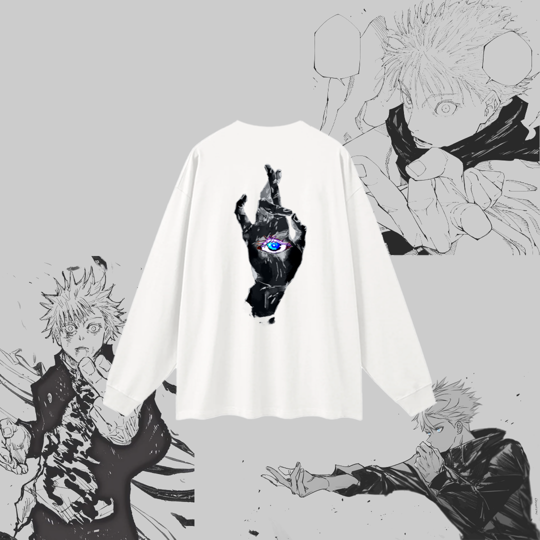 Infinite Void White Long Sleeve