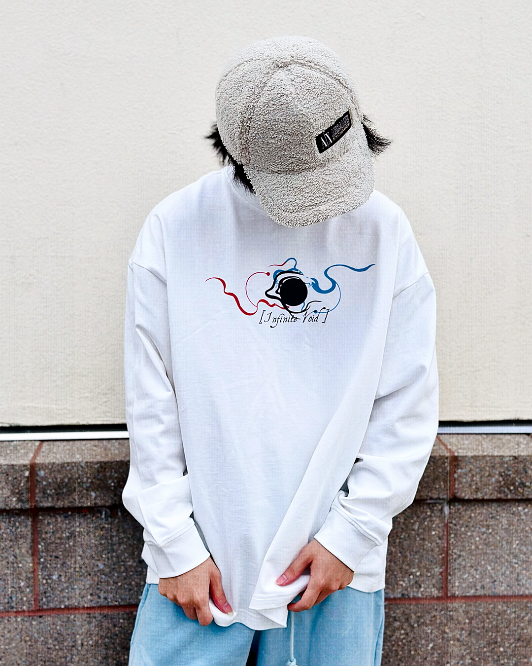 Infinite Void White Long Sleeve