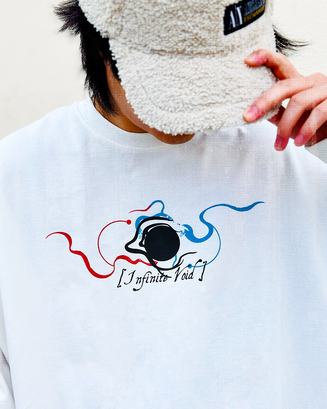 Infinite Void White Long Sleeve