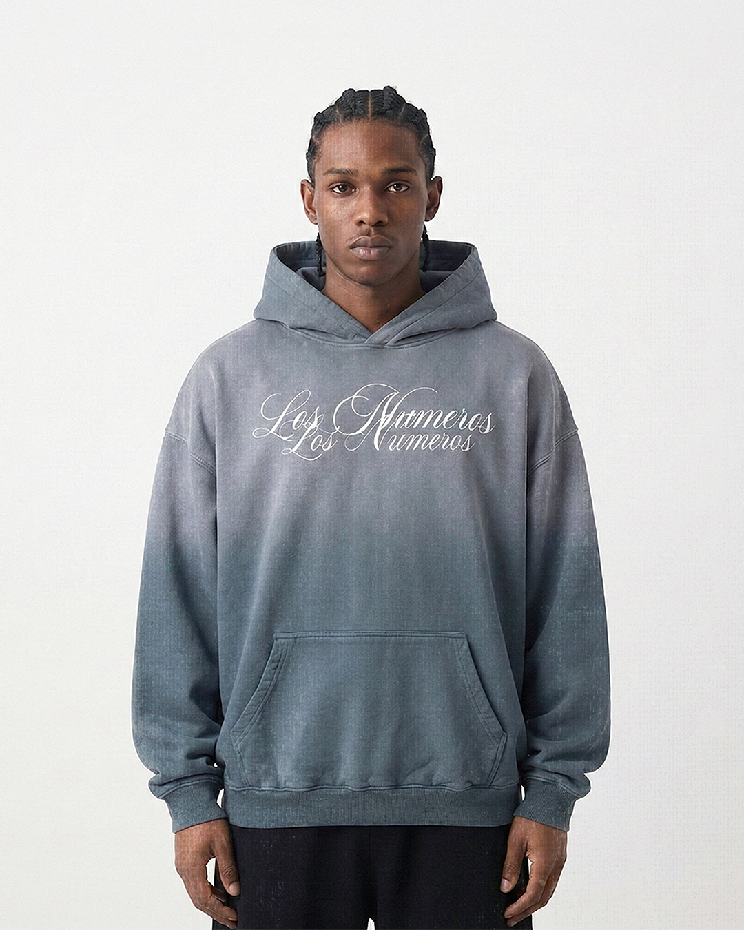 Los Numeros 6 Slate Hoodie