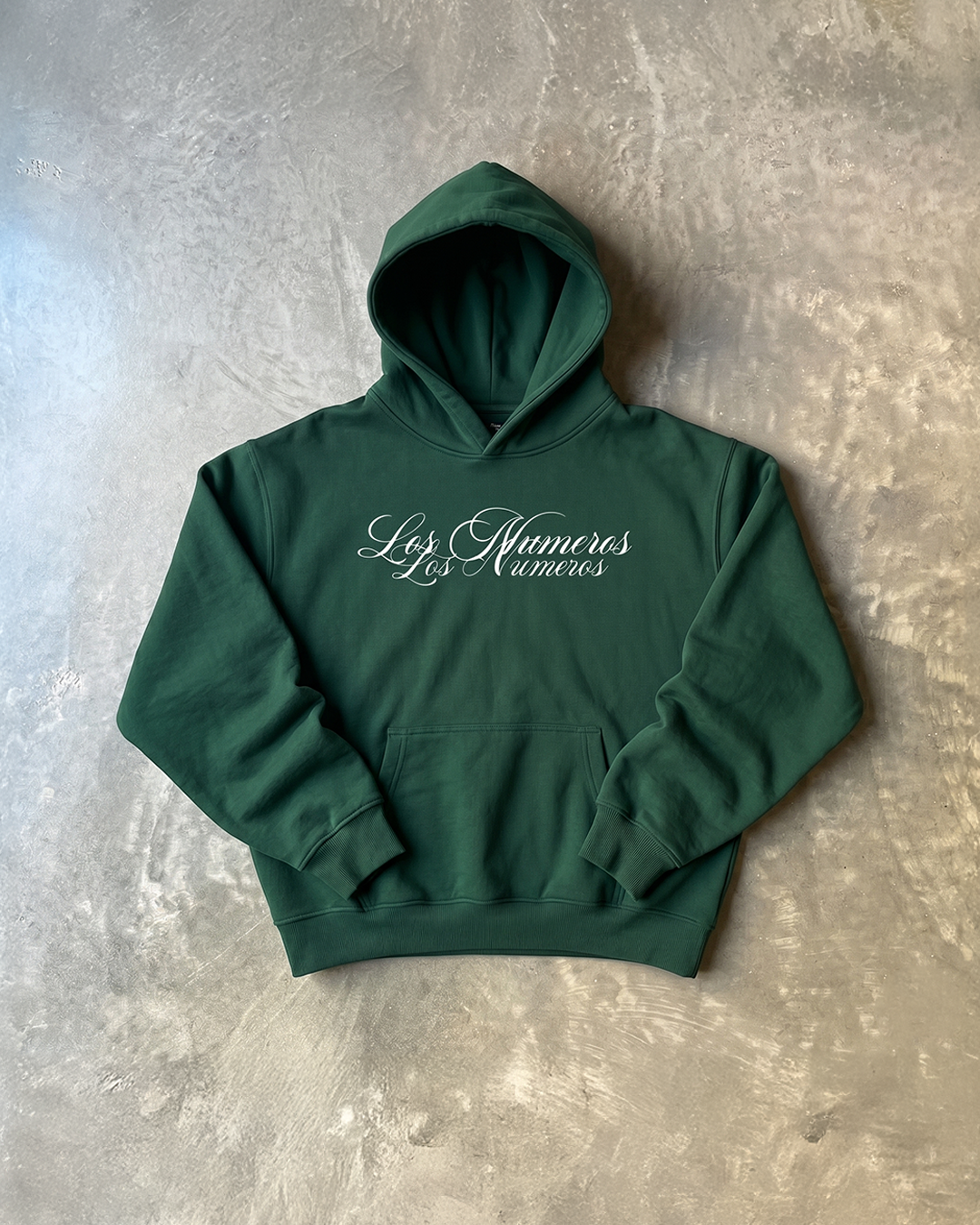 Los Numeros 3 Eden Green Hoodie