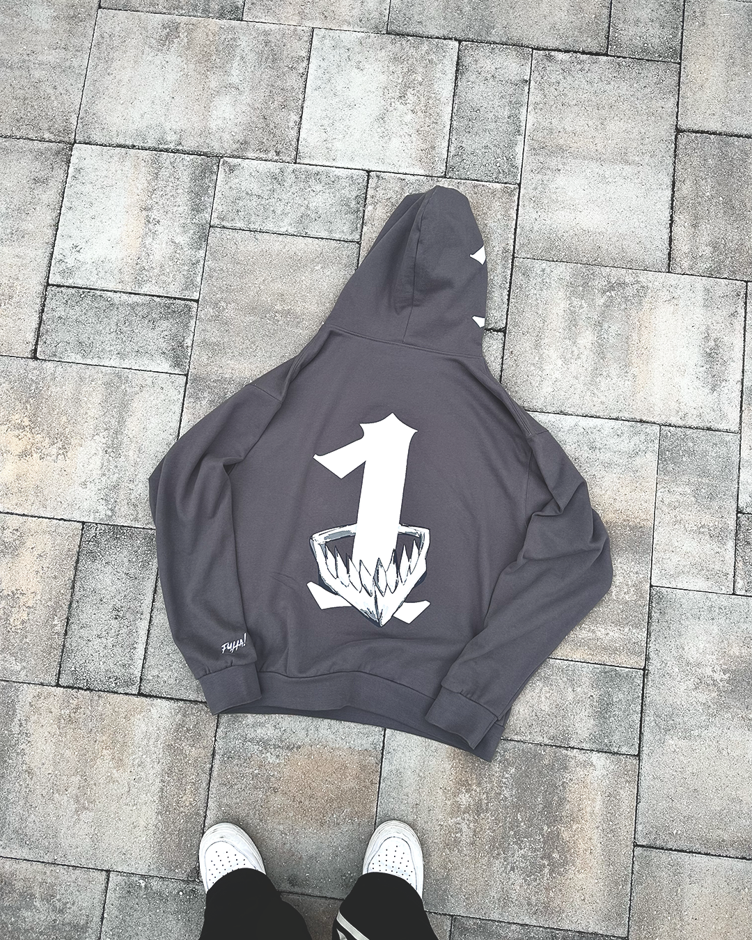 Los Numeros 1 Asphalt Hoodie