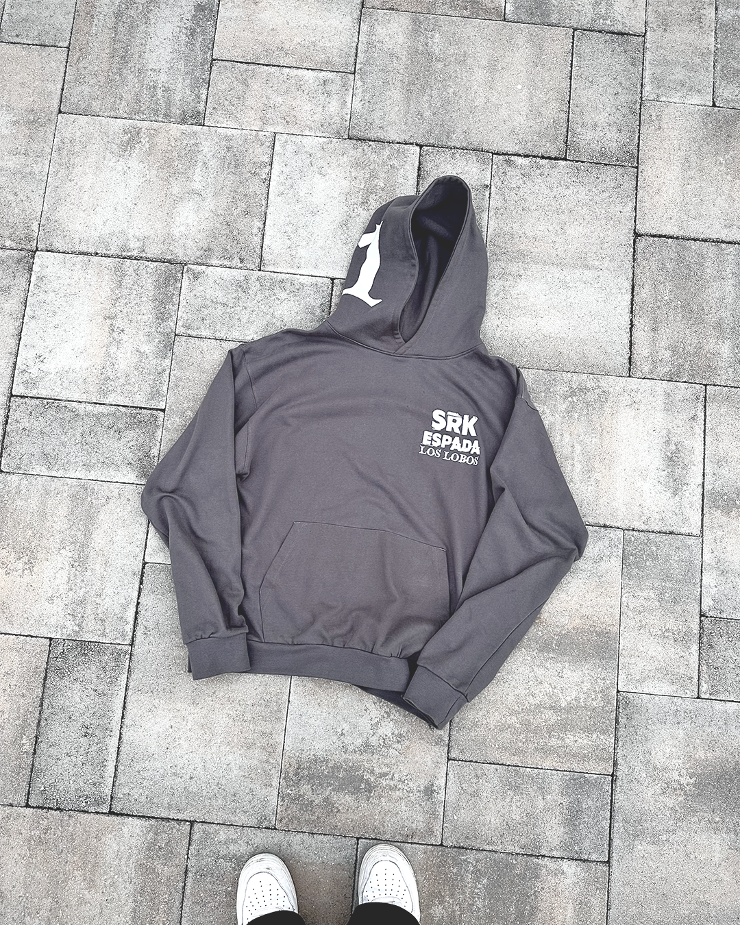 Los Numeros 1 Asphalt Hoodie