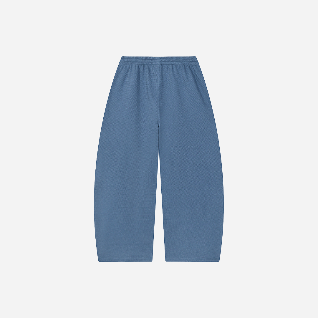 Ice Serpent Slate Waffle Knit Sweatpants