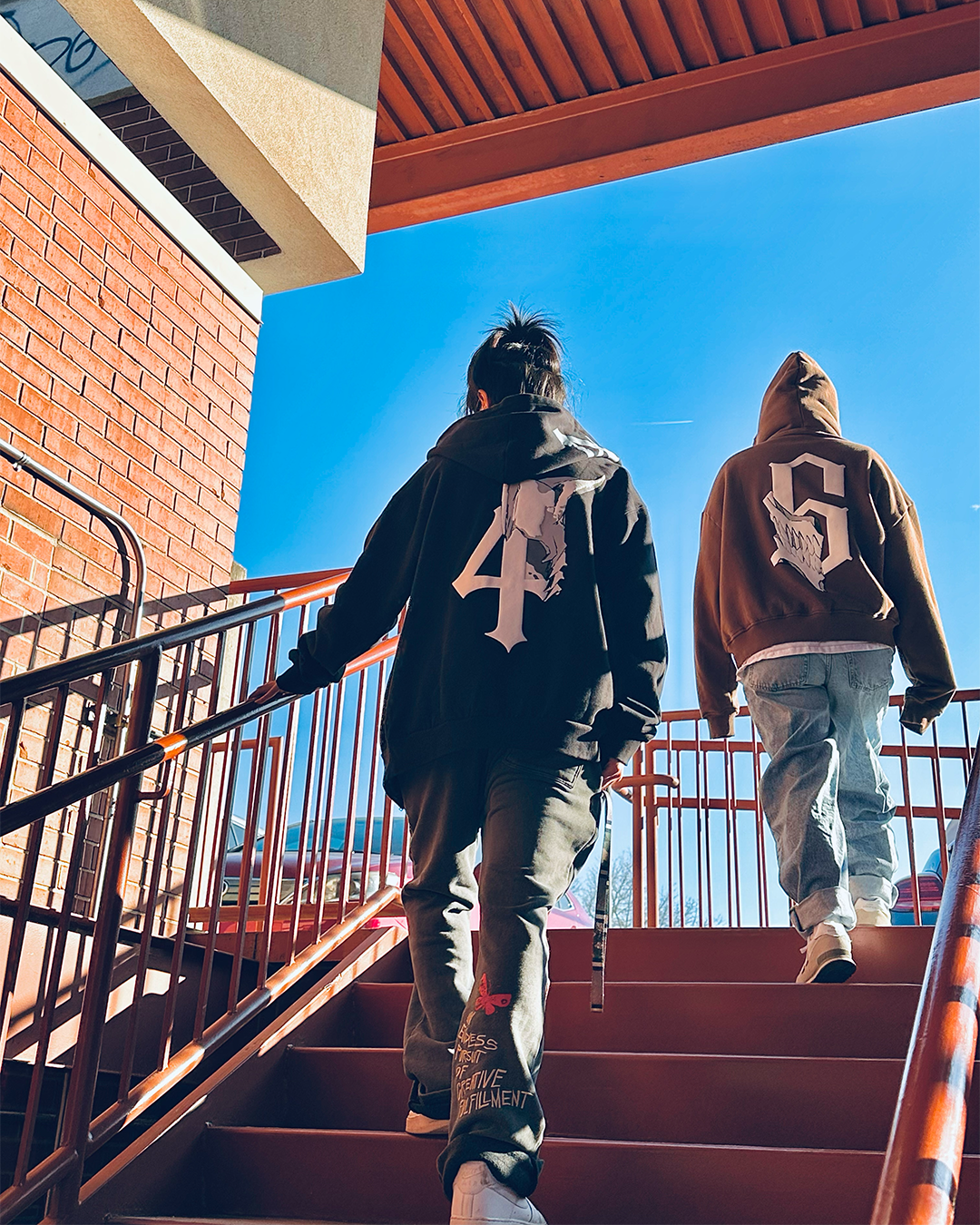 Los Numeros 4 Black Full Zip Hoodie