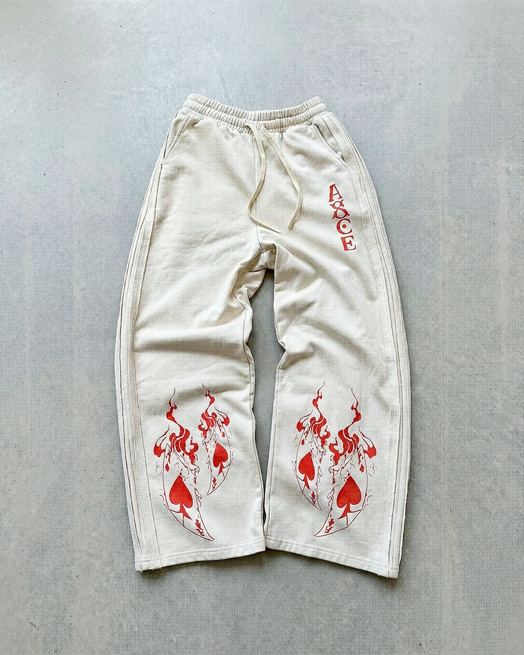 Ace Flame Spade Apricot Sweats
