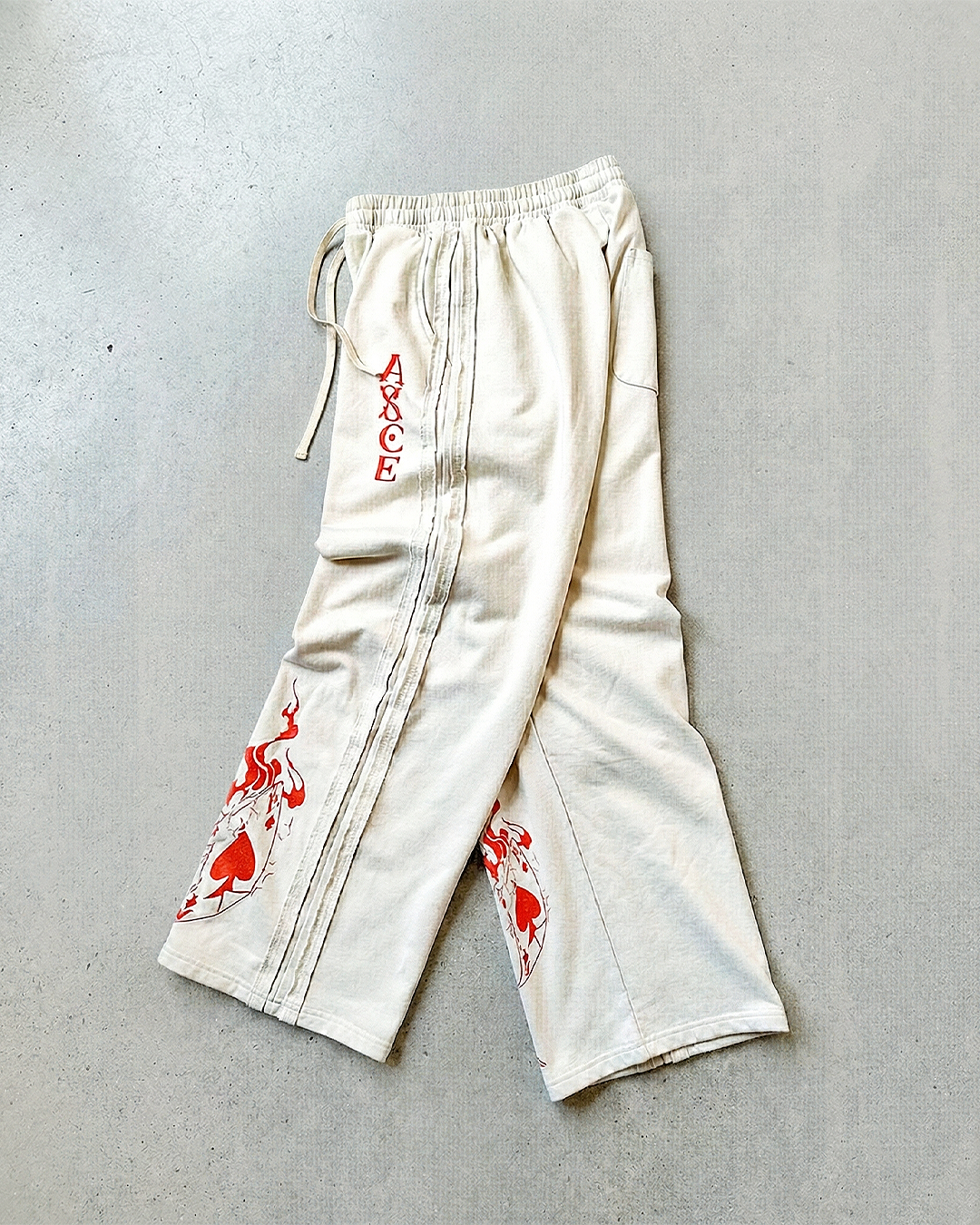 Ace Flame Spade Apricot Sweats