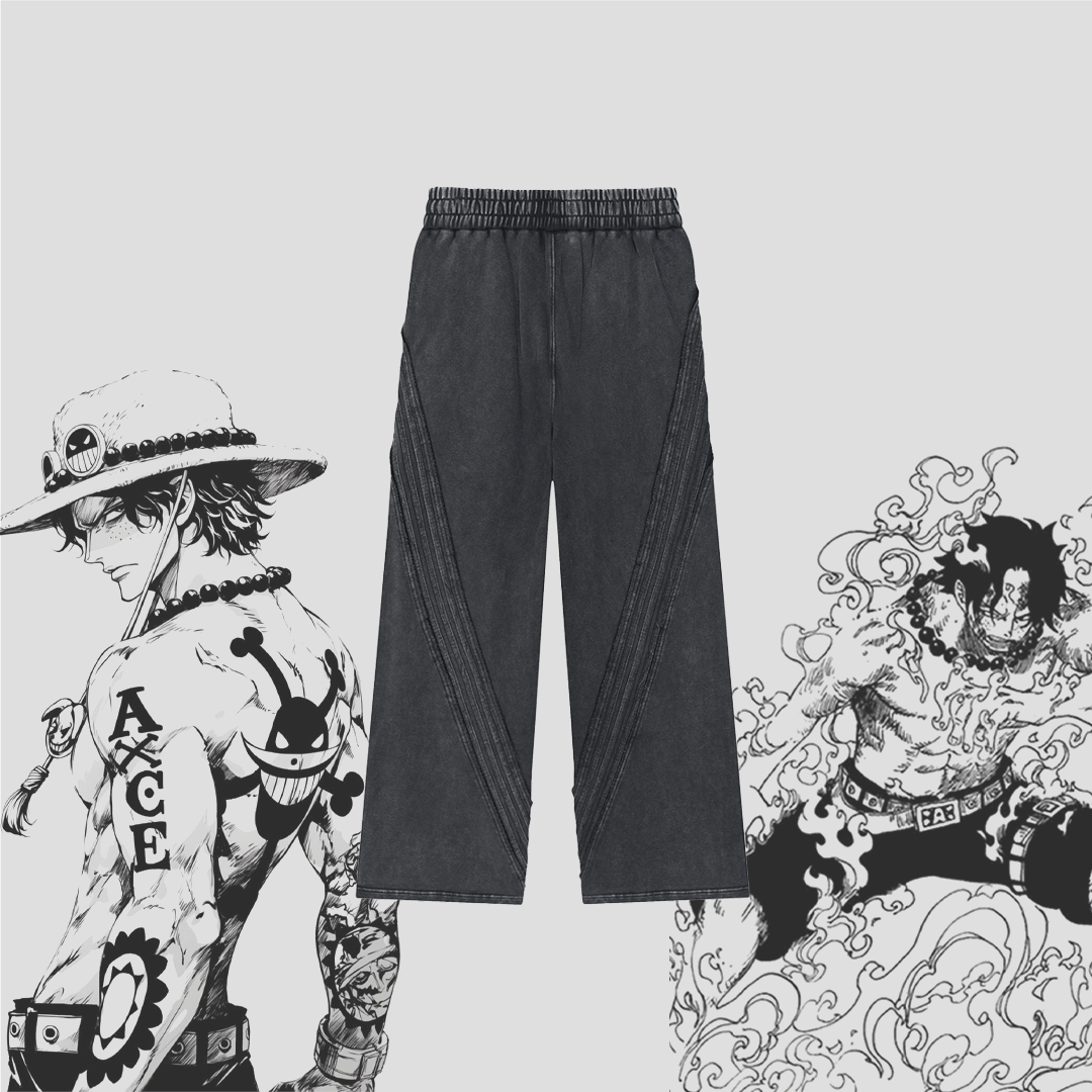 Ace Flame Spade Wash Blackberry Sweats