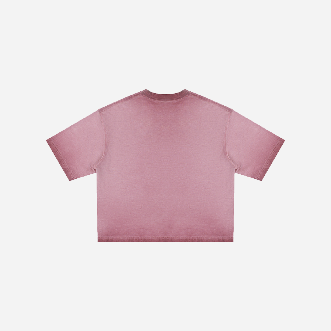 Death & Strawberry Rose Pink Tee