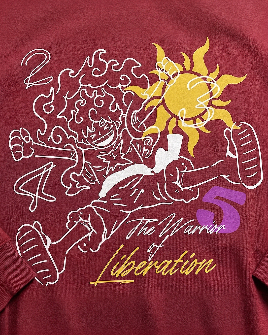 G5 Sun God Crimson Red Hoodie