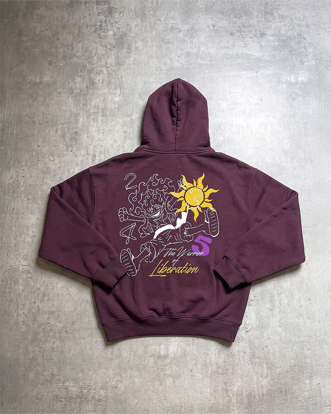 G5 Sun God Plum Purple Hoodie