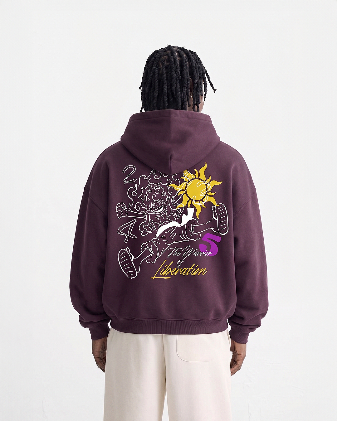 G5 Sun God Plum Purple Hoodie