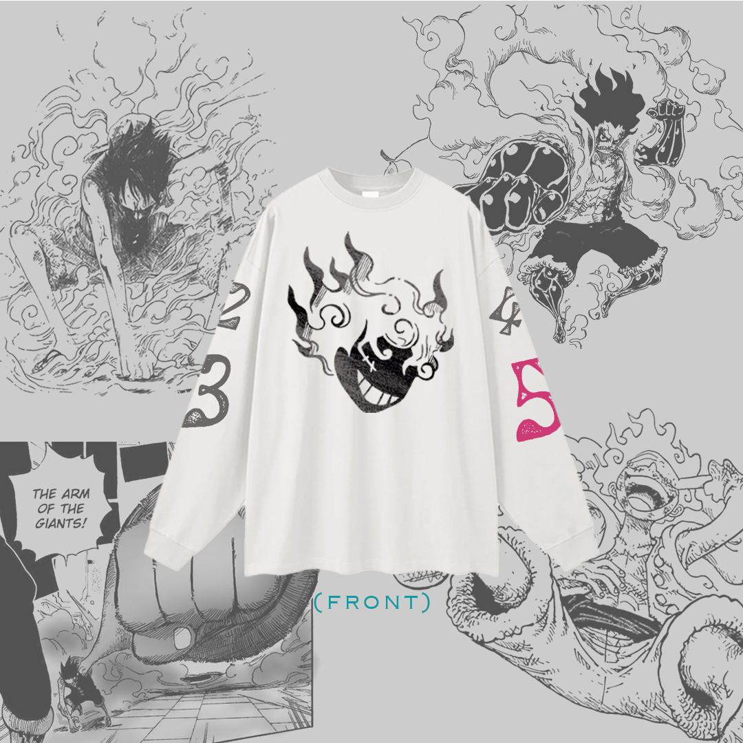 G-5 Sun God White Long Sleeve