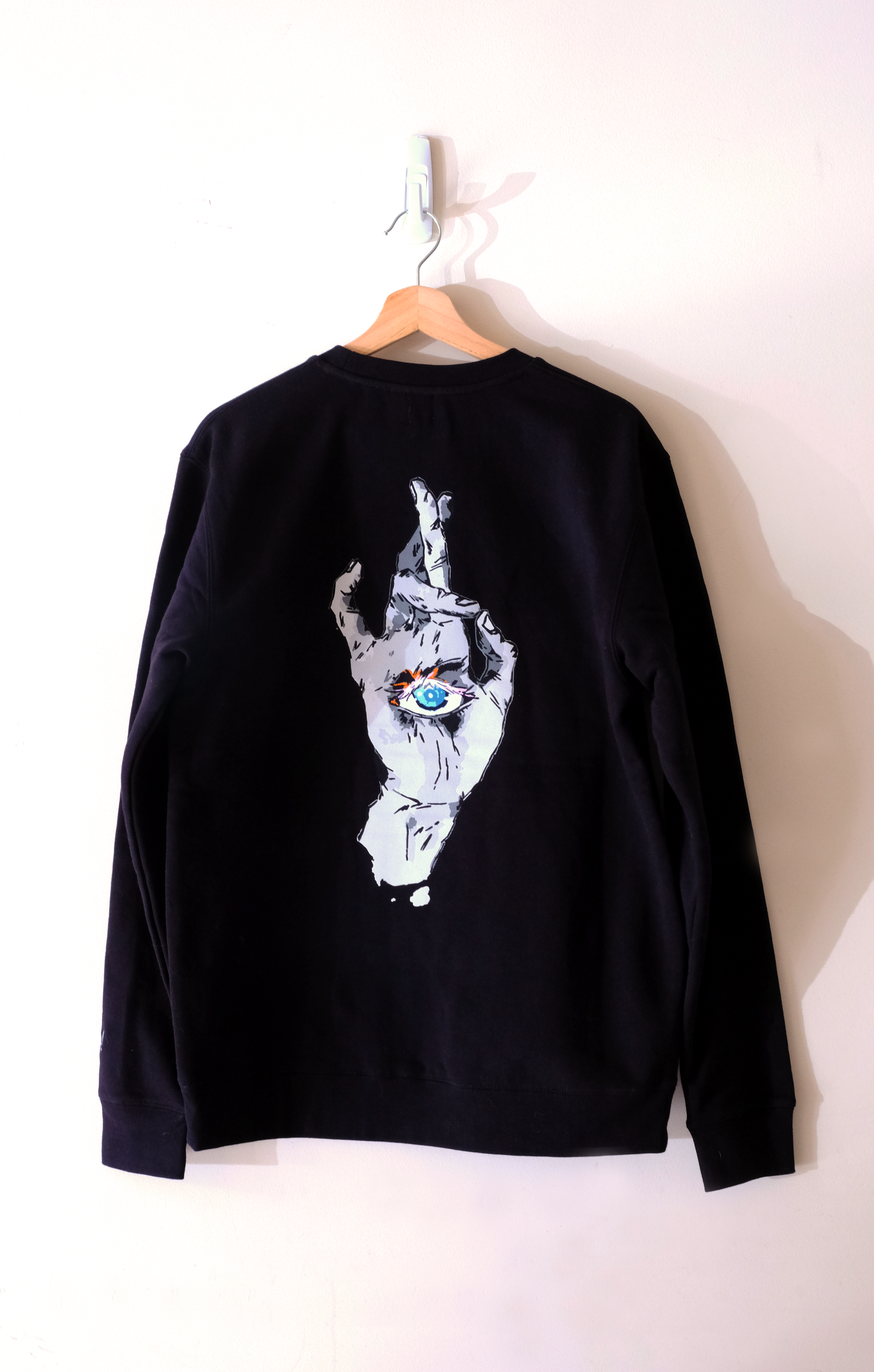 JJK Gojo Limitless Black Crewneck Sweater