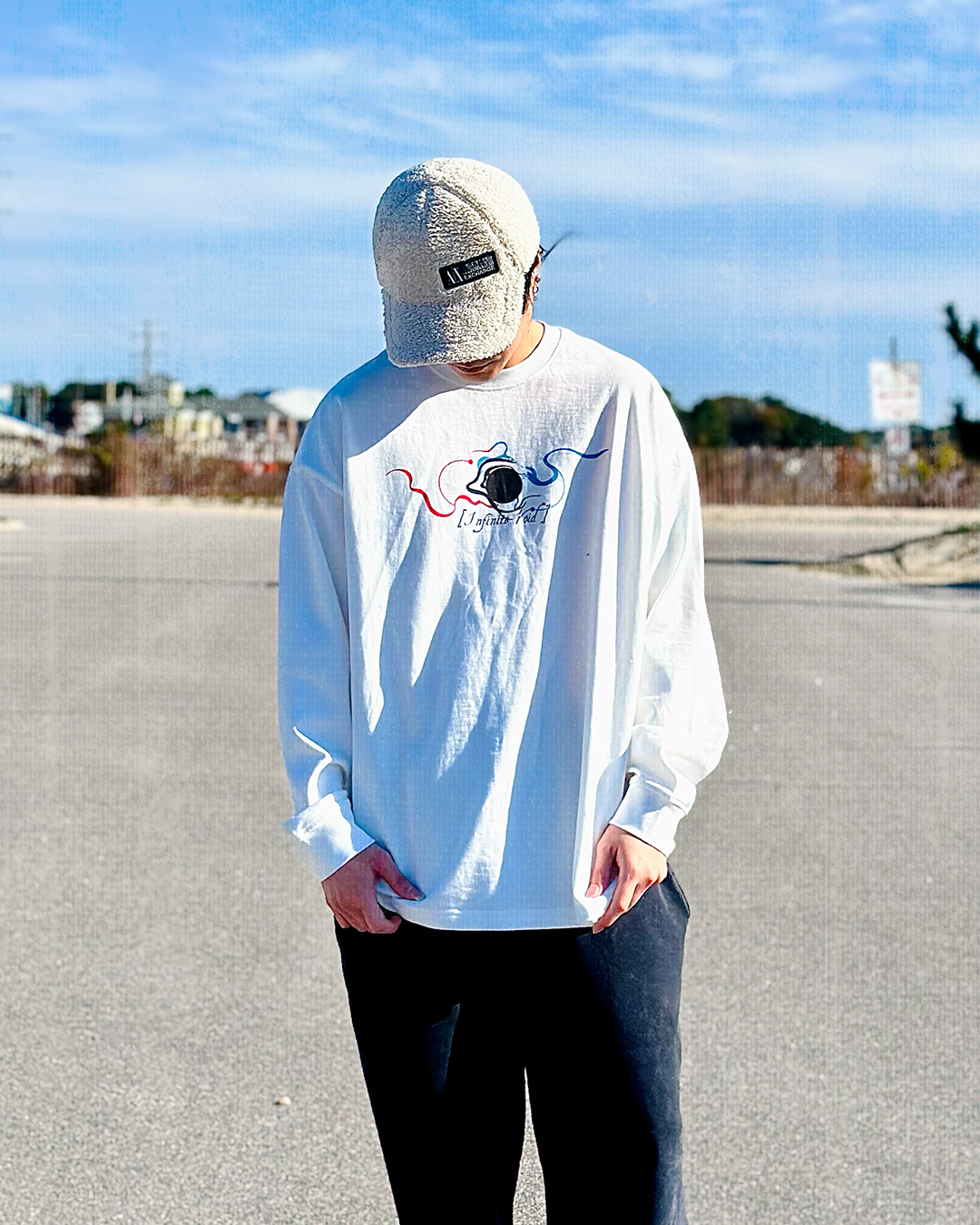Infinite Void White Long Sleeve