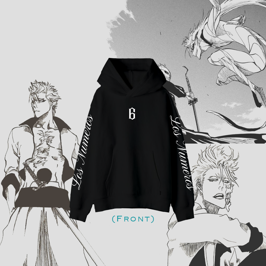Los Numeros 6 Black Hoodie (COMING SOON)