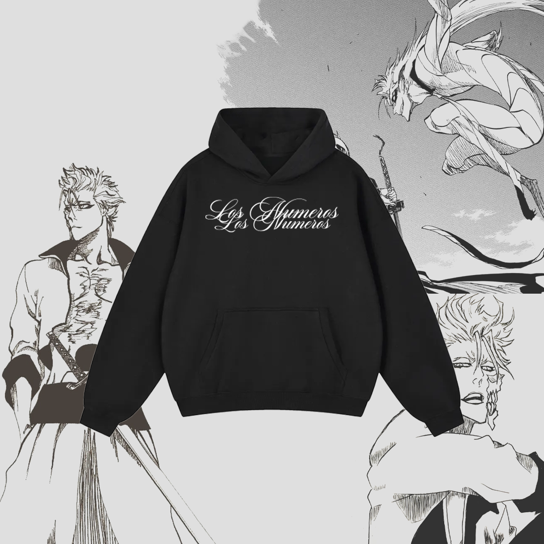Los Numeros 6 Black Hoodie