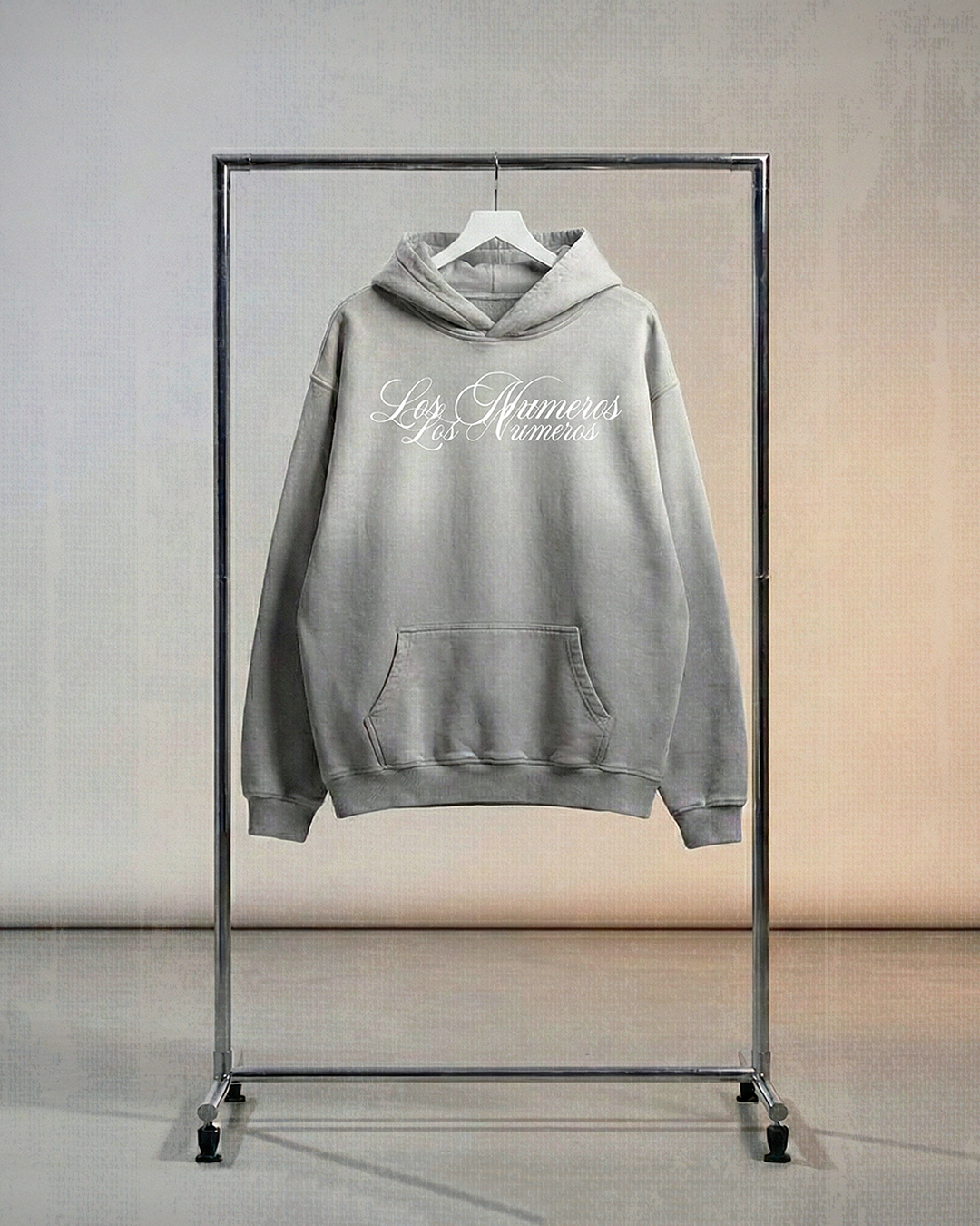 Los Numeros 1 Cement Hoodie
