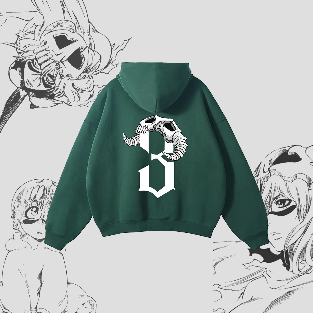 Los Numeros 3 Eden Green Hoodie