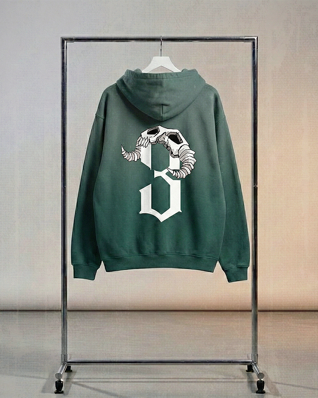 Los Numeros 3 Forest — Sun Fade Hoodie
