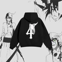 Los Numeros 4 Black Hoodie