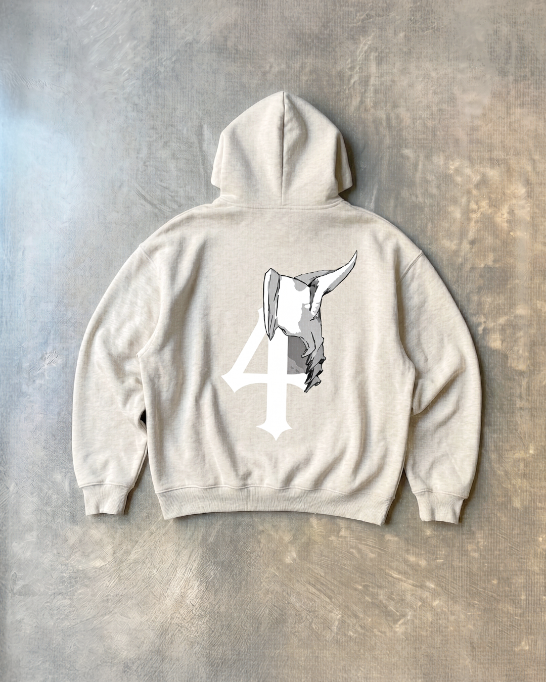 Los Numeros 4 Oat Hoodie