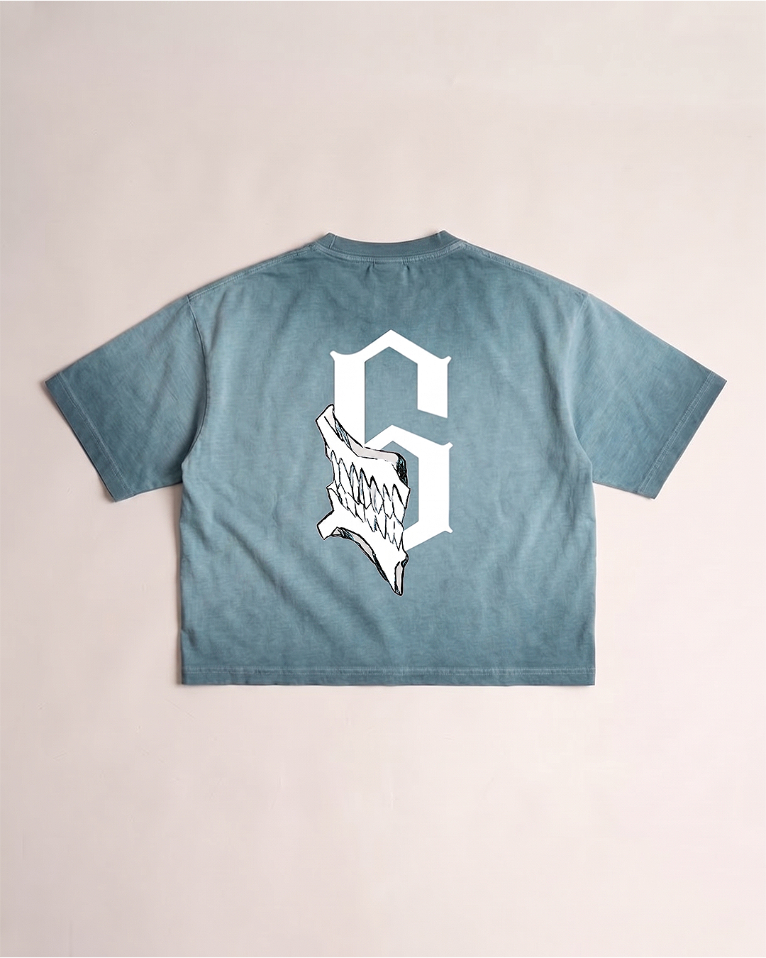 Los Numeros 6 Glacial Blue Tee