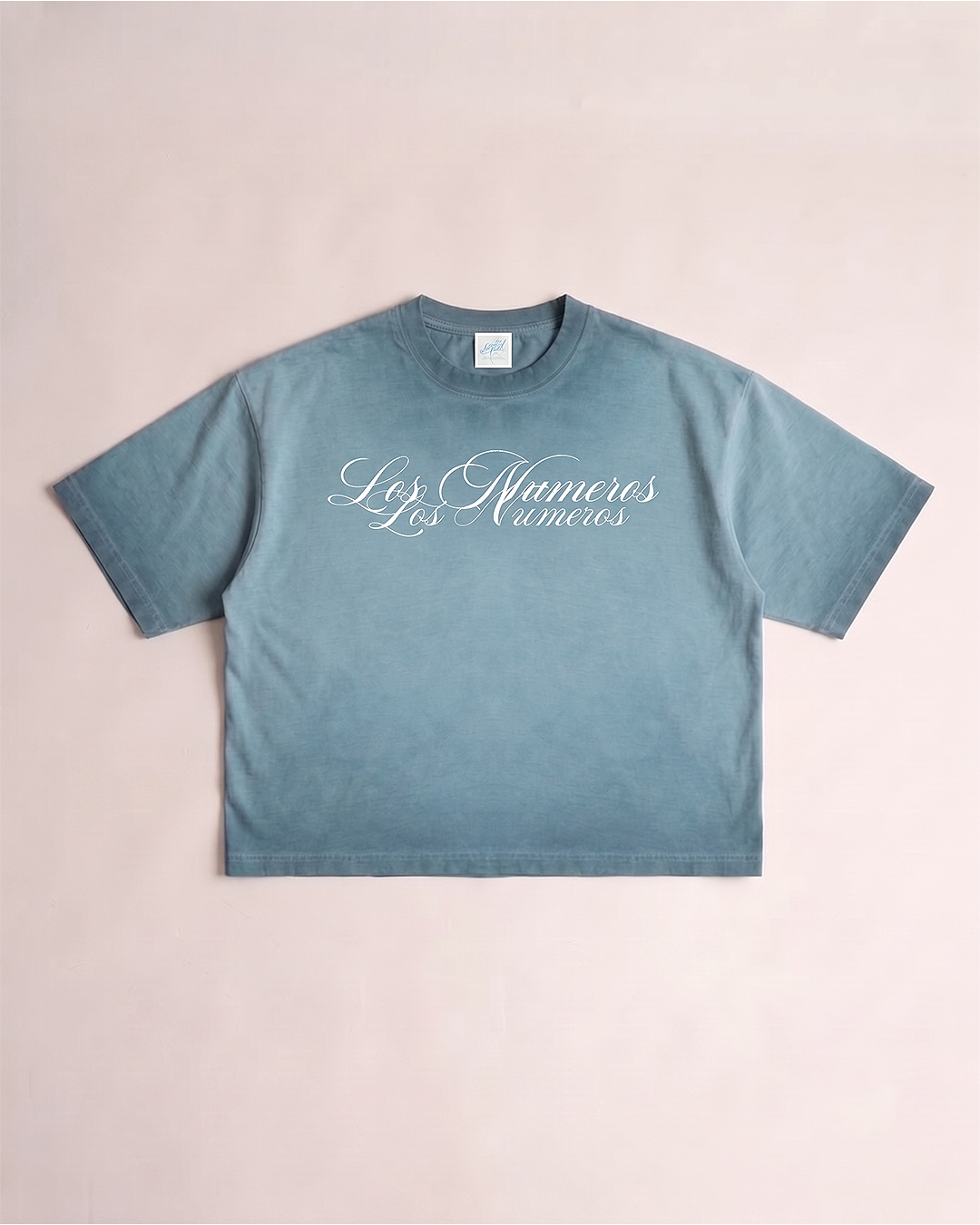 Los Numeros 6 Glacial Blue Tee