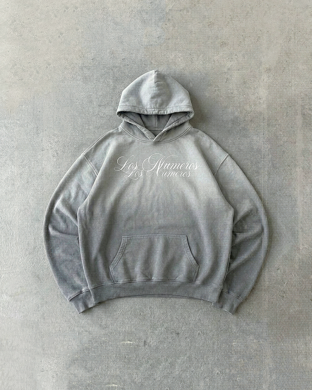 Los Numeros 1 Cement — Sun Fade Hoodie