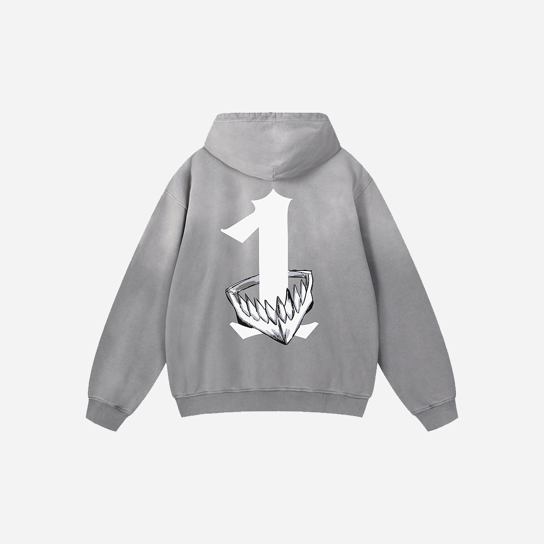 Los Numeros 1 Cement — Sun Fade Hoodie