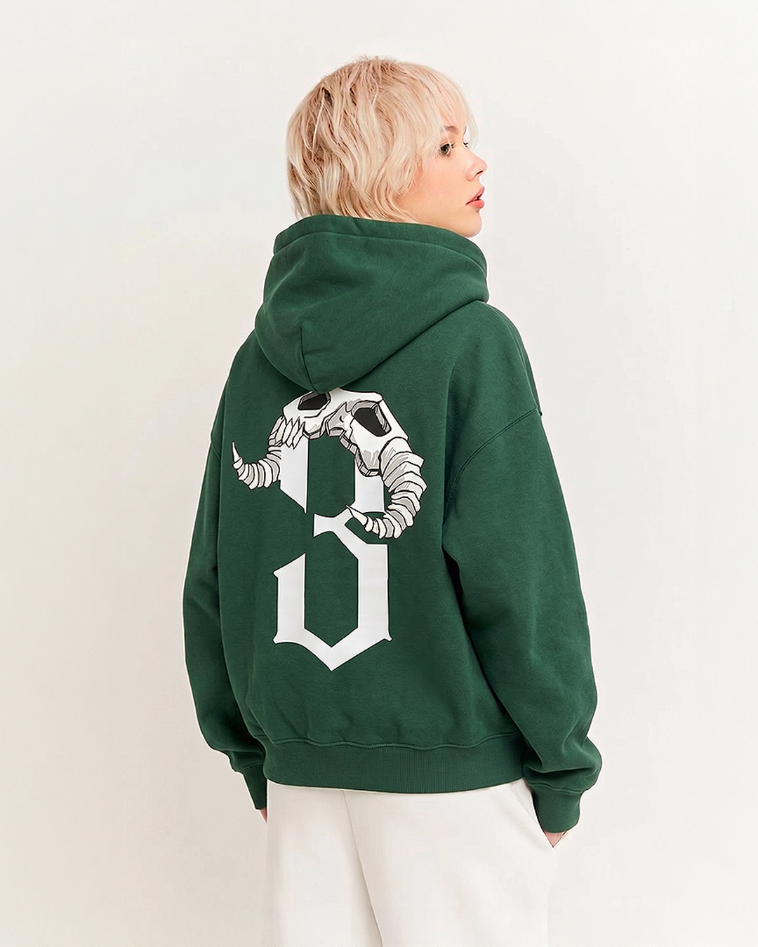 Los Numeros 3 Eden Green Hoodie