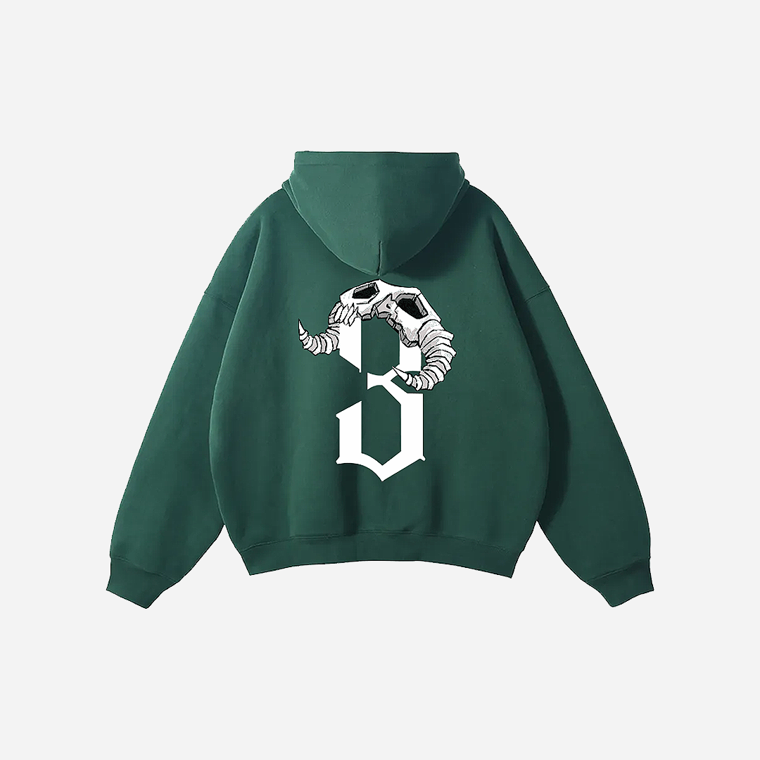 Los Numeros 3 Eden Green Hoodie