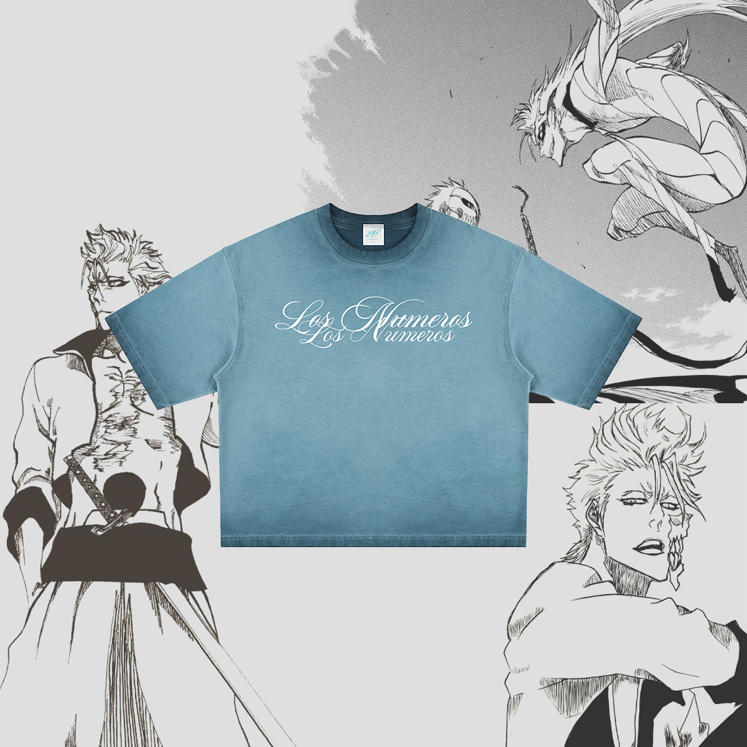 Los Numeros 6 Glacial Blue Tee