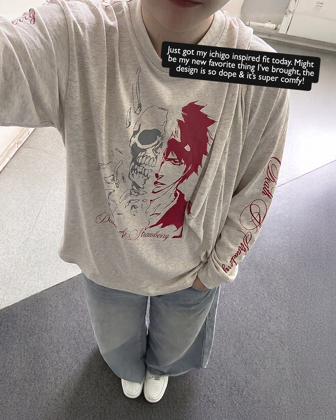 Death & Strawberry Oat Long Sleeve